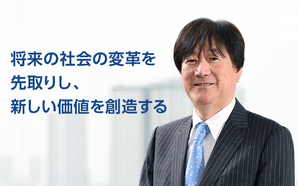 JSR株式会社 代表取締役社長 兼 COO 川橋 信夫