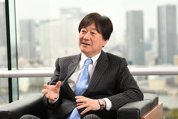 JSR株式会社 代表取締役社長 兼 COO 川橋 信夫