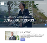 JSR North America Holdings, Inc.「サステナビリティレポート」2022(Webサイト)